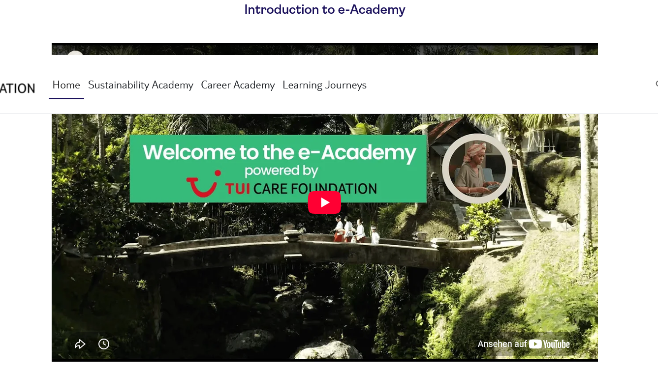 TUI e-Academy – Kursdetail